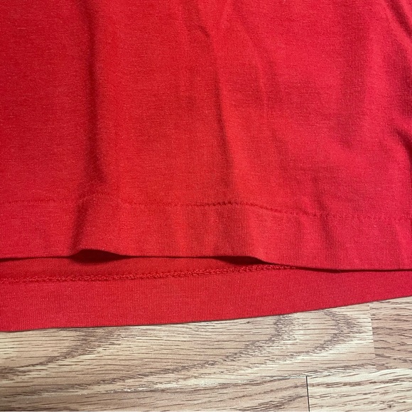 Vintage Champion US Marines Men’s T-Shirt Large Red 90’s Military 4th MCD Slim - Picture 3 of 5